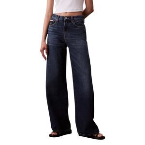 Calvin Klein Jeans Blue Recycled Cotton Bootcut Women's Jeans